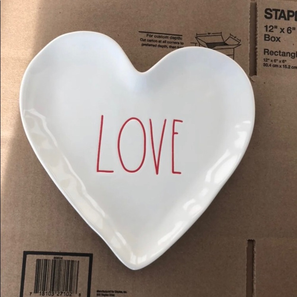 Rae Dunn love Plate
